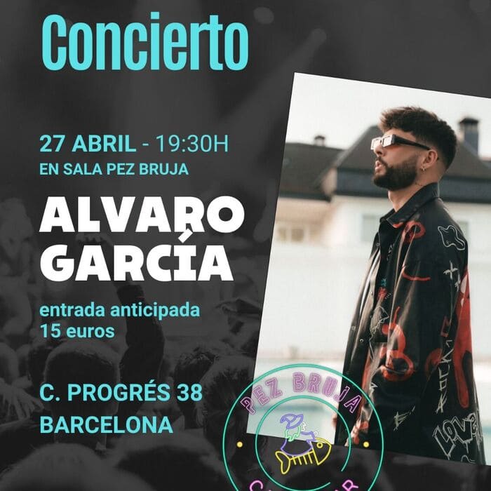 concierto Alvaro García en pez bruja